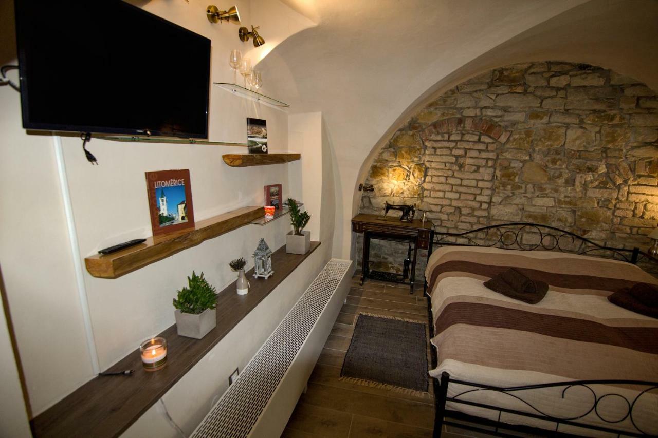 Apartman U Gotickeho Dvojcete Літомержице Екстер'єр фото